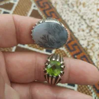 انگشتر شجر زبرجد افغان فدیوم بی‌نظیر