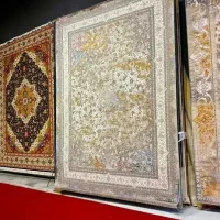فرش ملل 100شانه مدل ارغوان|فرش|شیراز, ریشمک|دیوار