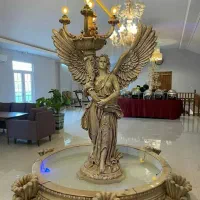 آبنما فواره دار مجسمه دار حوض کاشی|مصالح و تجهیزات ساختمان|بیرجند, |دیوار