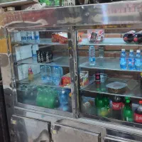 یخچال دوطرف شیشه ای استیل . به ضمانت سرما|فروشگاه و مغازه|مینودشت, |دیوار