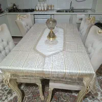 فروش مبلمان ۷نفره و یک دست مبل نهار خوری شیک