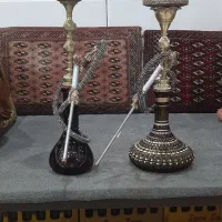 ۵ عدد قلیان تنه برنجی سلطنتی
