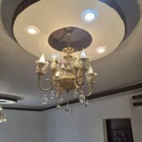 فروش دو عدد لوستر ۴شاخه