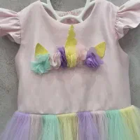 پیراهن دخترانه تمیز چهار پنج سال