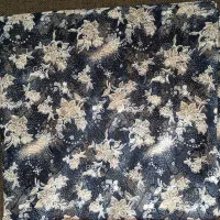 پارچه چادر رنگی طرح دار