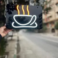 تابلو نئون-کافه