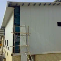 ساندویچ پنل پانل سقفی دیواری سقف شیبدارکانکس خرپا