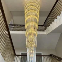 لوستر الماس.کریستالی بلند دوبلکسی کاردی.AC light|لوستر و چراغ آویز|تهران, سنگلج (شاپور)|دیوار