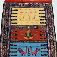 فرش گلیم|گلیم، جاجیم، گبه|شیروان (خراسان), |دیوار