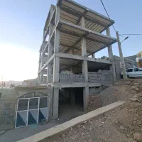 اسکلت چهار طبقه دوشان زمین های بنیاد مسکن