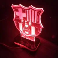 چراغ خواب بارسلونا با نور قرمز
