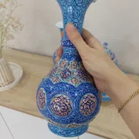 ظروف مسی میناکاری اصل اصفهان با امضای اصل|صنایع دستی و سایر لوازم تزئینی|قم, شهرک شهرداری|دیوار