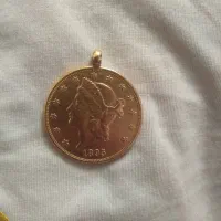 سکه طلا بیست دلاری آمریکا لیبرتی دو عقاب