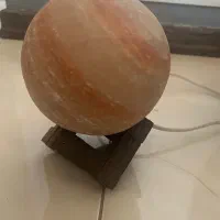 آباژور سنگ نمک مدل گوی