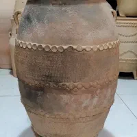 کوزه خمره گلدان سفال خام و پتینه کد 45|صنایع دستی و سایر لوازم تزئینی|تهران, گلستان (شهرک راه آهن)|دیوار