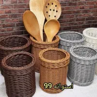 انواع سبد های حصیری دست ساز|صنایع دستی و سایر لوازم تزئینی|سبزوار, غرب نیروگاه|دیوار