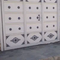 نقاشی ساختمان درب وپنجره