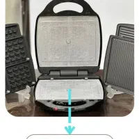 اسنک ساز ساندویچ ساز بلک اندیکرساندویج سرخکن خردکن|اجاق گاز و لوازم برقی پخت‌وپز|قم, محمد آباد|دیوار