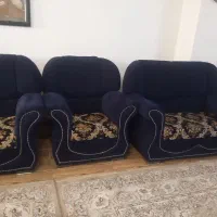 مبل راحتی ۷ نفره تمیز و بدونه ایراد|مبلمان خانگی و میز عسلی|ابهر, |دیوار