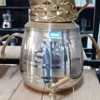 کتری قوری استیل کف چدن سام ست ترکیه ۶لیتر|قوری، کتری، قهوه‌ساز دستی|مشهد, الهیه|دیوار