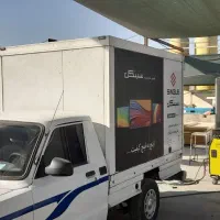 اتاق کانتین مزدا وانت در حد نو