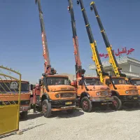 بنز زیرمایلر دهچرخ جرثقیل|خودرو سنگین|شیراز, ابیوردی|دیوار