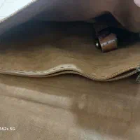 کیف سامسونت چرمی  طبیعی اصل دست دوز