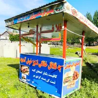 فروش دکه مخصوص فلافل و ساندویچ تمام گاوانیزه