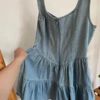 پیراهن عروسکی جین و اورال وارداتی برند forever 21