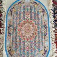 زرچارک تمام ابریشم|فرش|مراغه, |دیوار