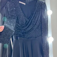 لباس مشکی مجلسی مزون تک سایز