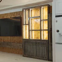 کابینت کمددیواری تی وی وال کلیه کارهای چوبی نجاری