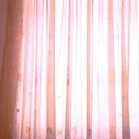 پرده اتاق خواب دخترانه با میل پرده و لوازم جانبی