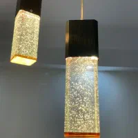 لوستر حباب شیشه ای سقفی|لوستر و چراغ آویز|تهران, پونک|دیوار