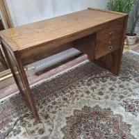 میز تحریر اداری تمام چوب گردو محکم