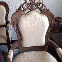 مبل ۹نفره با میز وگل میز جنس چوب گردو  فروشی|مبلمان خانگی و میز عسلی|چمران, |دیوار