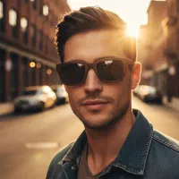 عینک چوبی مردانه برند بهزاد /دستساز|عمدهفروشی|اراک, |دیوار