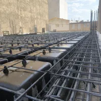 اجرای سقف بتنی