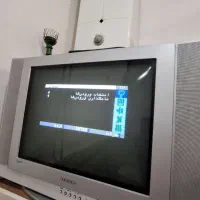 تلوزیون صفحه تخت سامسونگ کاملا سالم
