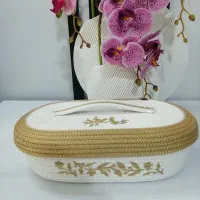 ست سیسمونی جهیزیه لاندری قیطان|صنایع دستی و سایر لوازم تزئینی|مشهد, حسابی جنوبی (شهرک غرب)|دیوار