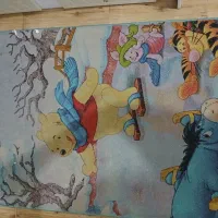 فرش طرح کودک سایز۱در۱.۵درحدسالم بدون سوختگیو پارگی|فرش|تهران, کیانشهر|دیوار