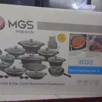سرویس قابلمه ۳۳پارچه گرانیت ام جی اس طرح ایتالیاB
