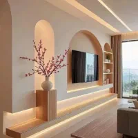 سقف کاذب کناف لاینه نوری کنافکاری