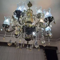 یک عددلوستر برنزبفروش میرسد ۶شاخه اس