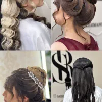 میکاپ و شنیون فقط۸۰۰تومن عروس رنگ مو|خدمات آرایشگری و زیبایی|مشهد, طلاب|دیوار