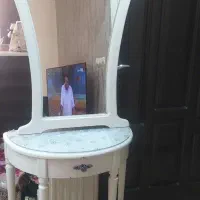میز آرایش سفید خوشگل