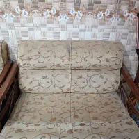 مبل پارچه ای  وچوبی محکم می باشد|مبلمان خانگی و میز عسلی|اهواز, کوی منابع طبیعی|دیوار