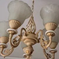 لوستر جفت در حد نو|لوستر و چراغ آویز|تهران, شاهین|دیوار