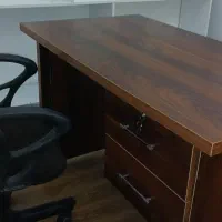 قفسه آماده و میز کار و صندلی گردان|کتابخانه، شلف، قفسه‌های دیواری|رضوانشهر, |دیوار