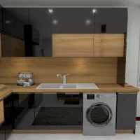 طراحی،ساخت واجرای کابینت اشپزخانه و دکوراسیون|کتابخانه، شلف، قفسه‌های دیواری|قزوین, |دیوار